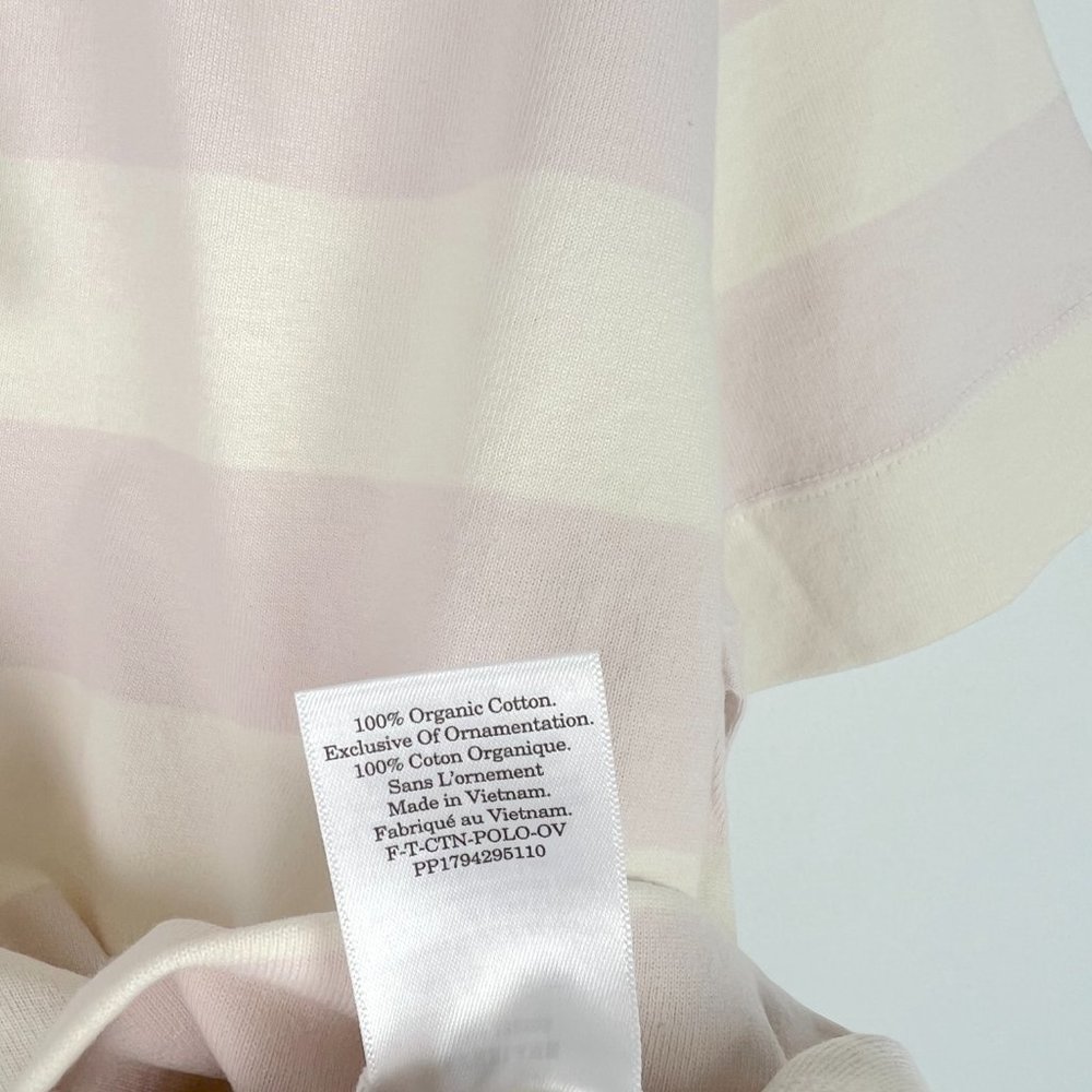 NWT Everlane The Retro Jersey Polo Shirt Organic Cotton Stripes Size Small S NEW - Picture 8 of 13